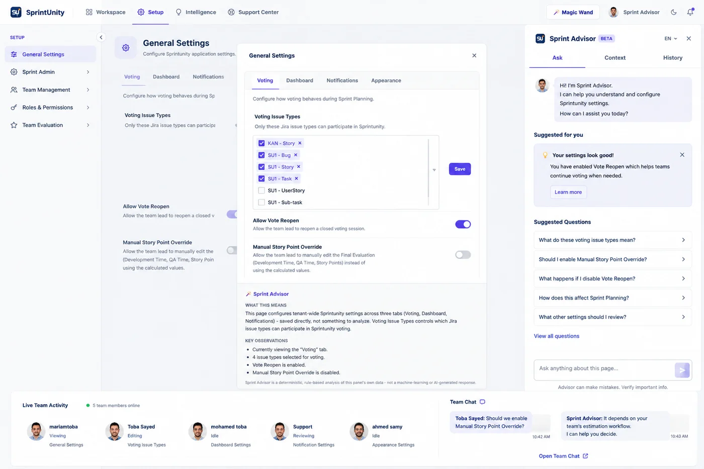SprintUnity Magic Wand — What This Means and Key Observations for the current settings panel